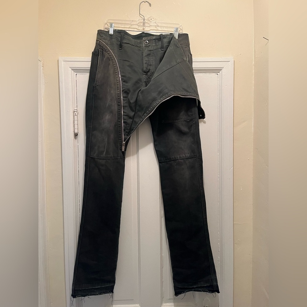 Rick Owens air cut dark blue 06 denim
